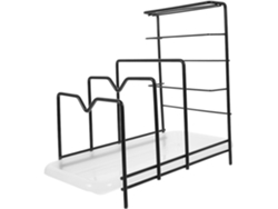 Organizador De Ollas Cocina Hecho Material Duradero Y Resistente Seguro Usar Ligero Portátil Fácil Limpiar