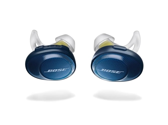 Auriculares Bluetooth True Wireless BOSE Soundsport Free (In Ear - Micrófono - Azul)