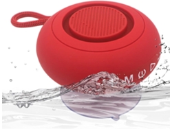 Altavoz para ducha con ventosa, graves potentes y sonido vasco, ideal para usar en la ducha, de viaje y en la cocina. SFUSHOS
