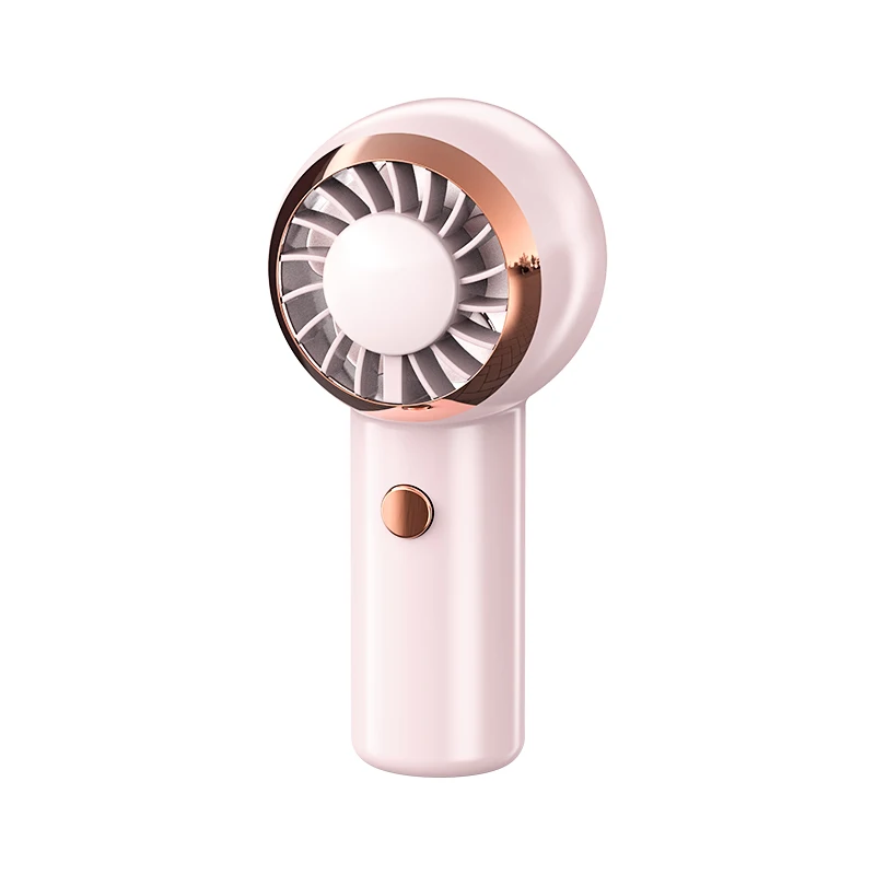 Mini Ventilador De Mano (rosa), 3 Velocidades, Ventilador Usb De Bolsillo