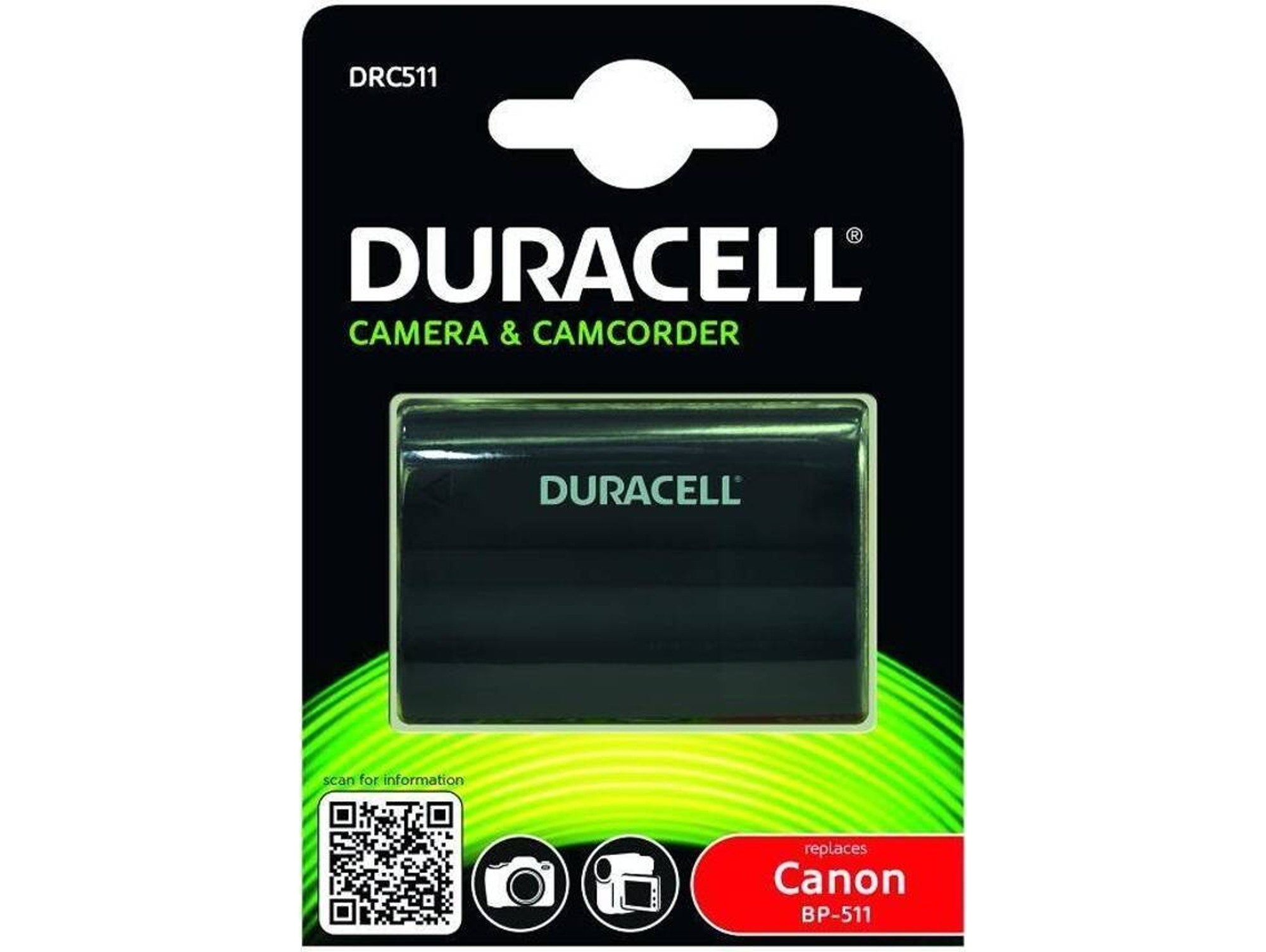 BATERIA DURACELL CANON BP-511,BP-51