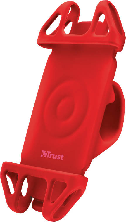 Trust Urban Bari soporte universal de smartphone para bicicletas color rojo 22494