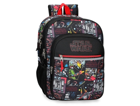 Mochila Escolar DISNEY (30 x 40 x 13 - Poliéster - Negro)