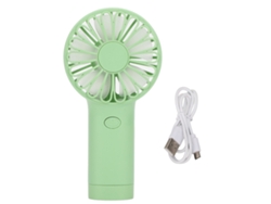 Ventilador Portátil Recargable Por Usb Con 2 Velocidades Y Batería De 800 Mah Para Viajes, Picnics Y Uso En La Oficina.