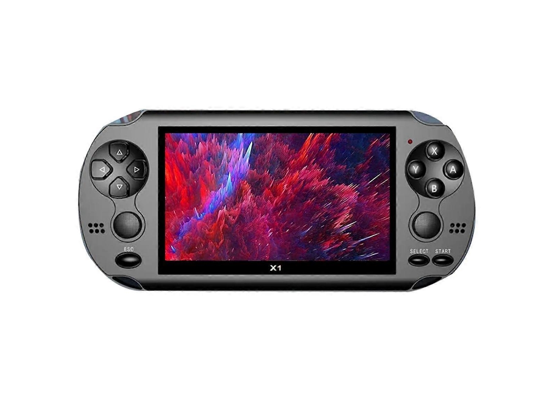 Consola de videojuegos de 4,3 pulgadas y 8 GB con 10 000 juegos, 128 bits, para PSP, PS1, 10 simuladores, Hengjian