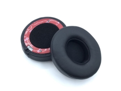 Almofada Para Auscultadores Beats Solo3 Wireless De Orelhas De Espuma Macia Pele De Proteína Preto