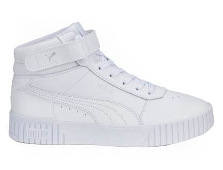 Zapatillas Deportivas PUMA Carina 20 Mid Mujer (Blanco - Material Sintético - 38,5)