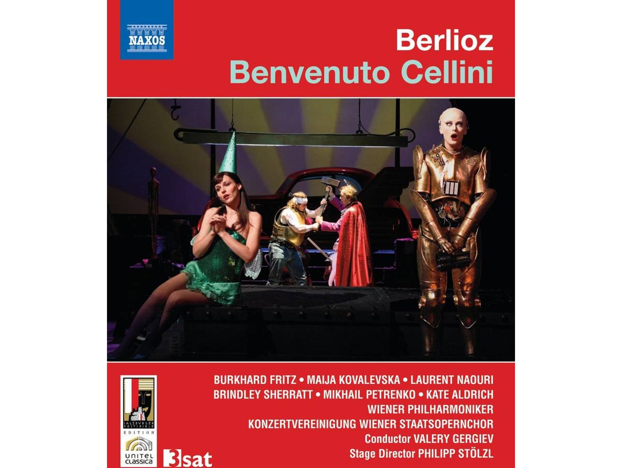 Blu-ray Video Gergiev/Fritz/Kovalevska - Benvenuto Cellini (1 CDs)