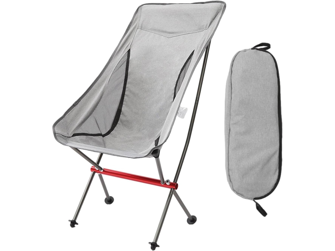 Asiento plegable para exteriores, compacto para senderismo, camping, mochilerismo, picnics y patio.