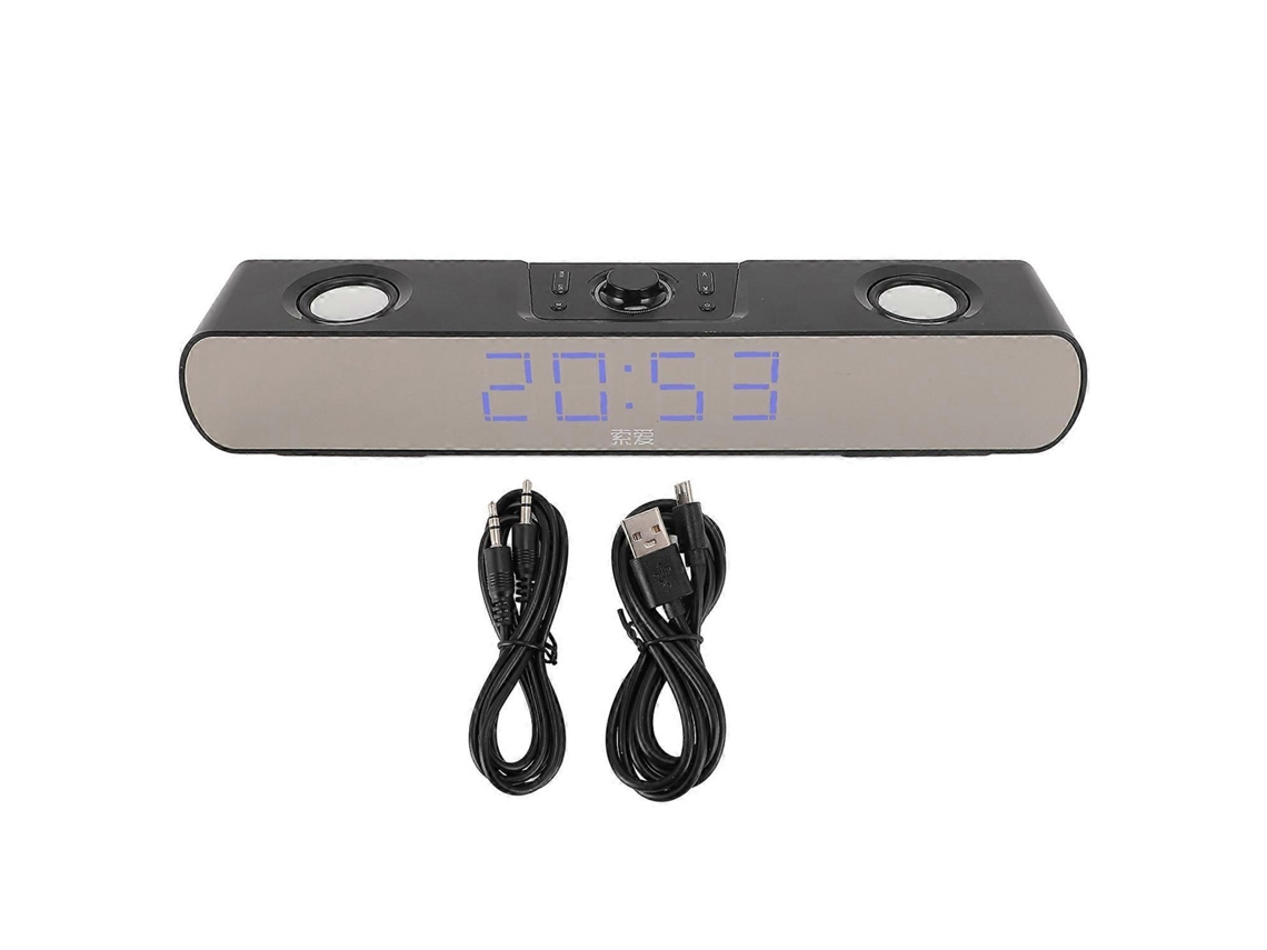 Altavoz estéreo Bluetooth HiFi para computadora con subwoofer integrado y soporte USB auxiliar para juegos de PC con Yunzii