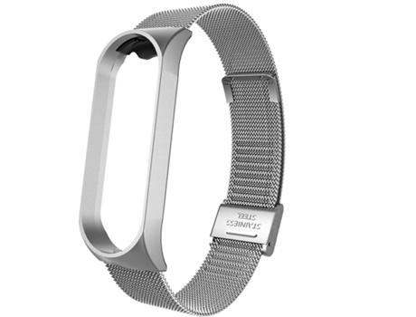 Bracelete OHPA Xiaomi mi band 3/4 Plata