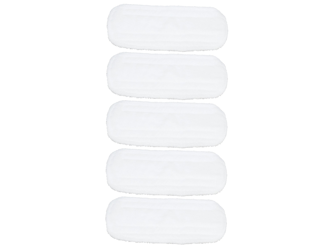 5 Paños De Microfibra Reutilizables Para Fregona, Repuesto Para Zonas Secas Em-516