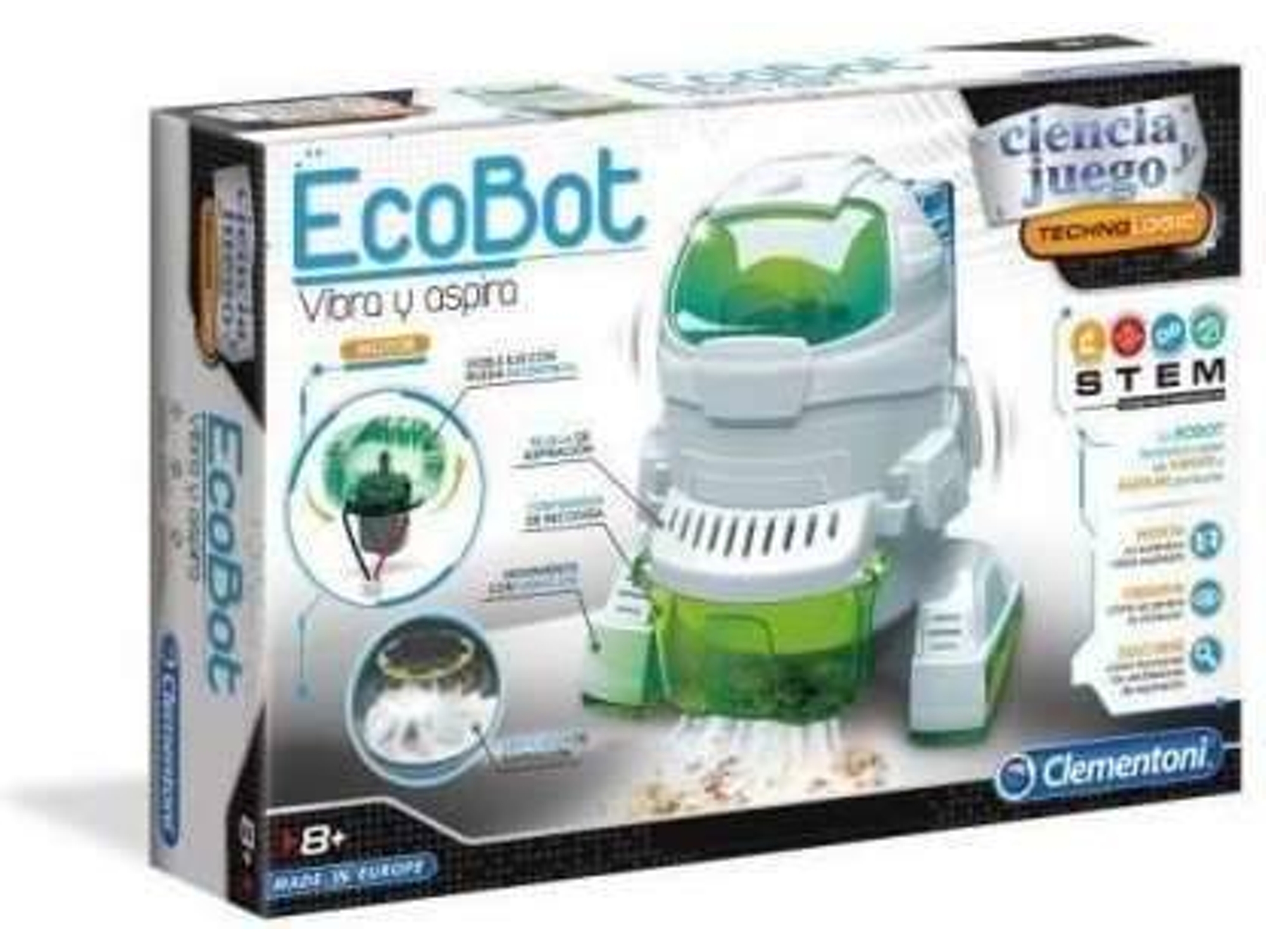 Juguete Interactivo CLEMENTONI Ecobot