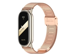 Pulsera para Xiaomi Smart Band 10/9/8 NFC - Metal Milán - Hebilla y relieve integrados