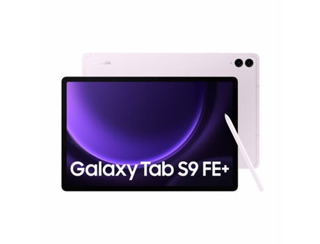 Tablet SAMSUNG Tab S9 FE SM-X610 (Rosa - Lavanda - 8 GB RAM - 12,4 - 128 GB)