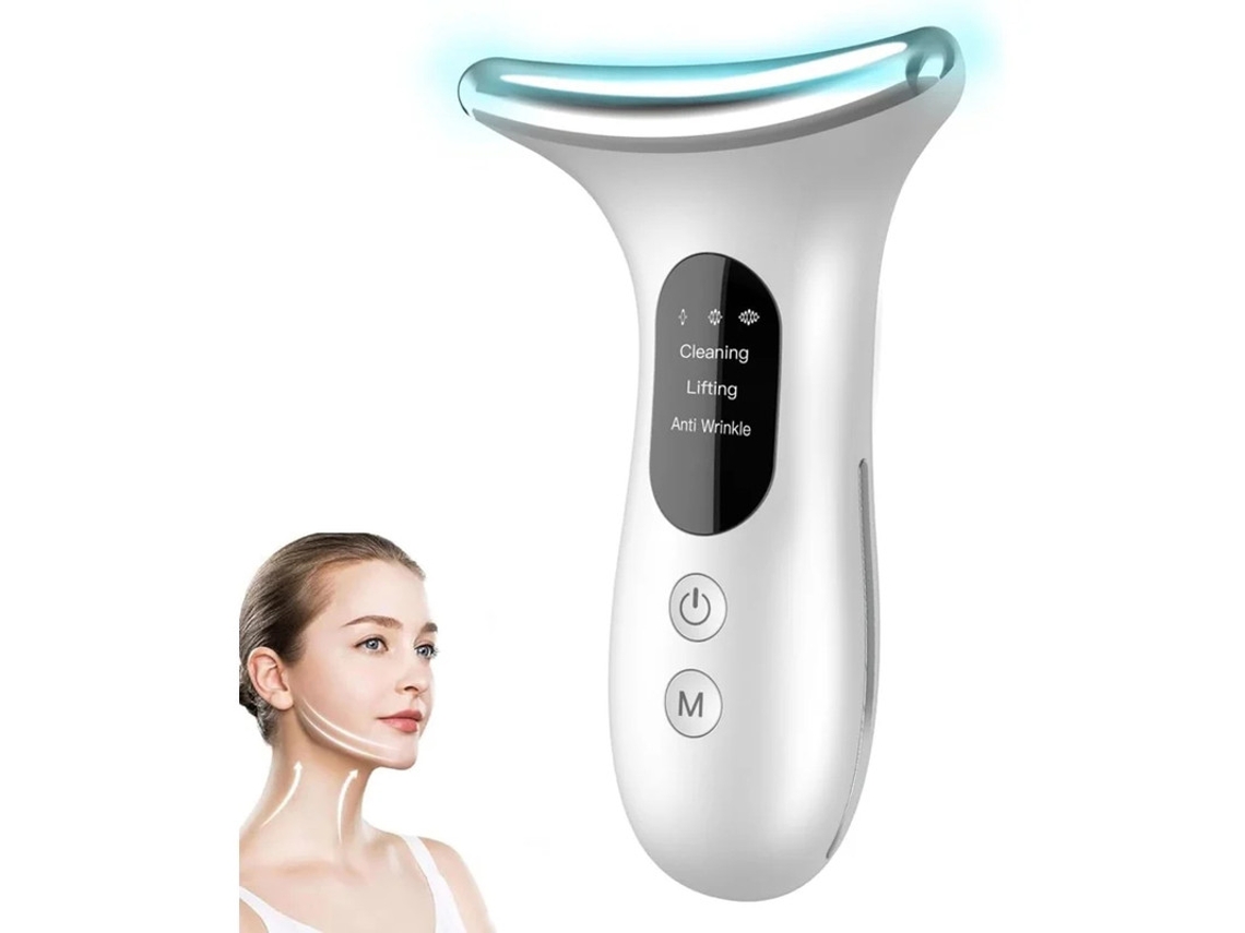 Dispositivo de belleza facial 3 en 1 para el cuello, masajeador facial portátil para el cuidado de la piel, para Yizhood Care