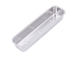 Caja De Almacenamiento De Palillos De Cocina De Acero Inoxidable 304 Con Desagüe Para Tenedores Y Cucharas.