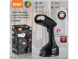 Vaporizador de ropa portátil Mdug de estándar europeo (negro)