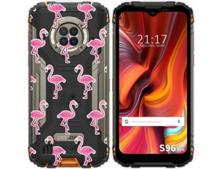 Carcasa Doogee S96 Pro TUMUNDOSMARTPHONE Flamenco Multicolor