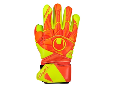 Guantes de Portero de Fútbol UHLSPORT Dynamic Impulse Absolutgrip Finger Surround (Adulto - Amarillo)