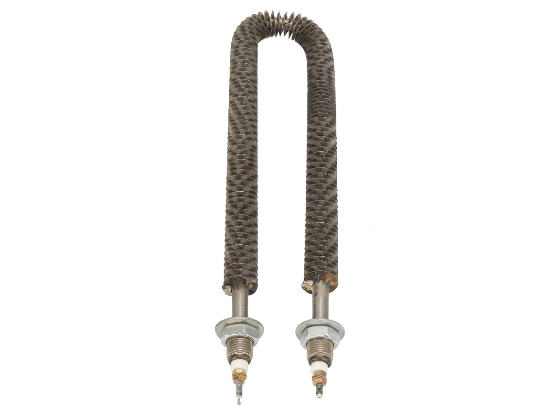 Tubo Calefactor Eléctrico Con Aletas En Forma De U, Acero Inoxidable, Elemento Calefactor De 220 V Y 1 Kw.
