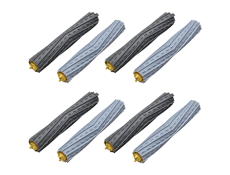 Juego de 4 cepillos rodillo extractor de residuos para Irobot Roomba serie 800 850 860 861 866 870 880 890 900 serie 960 980 robótico