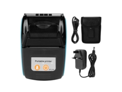 Impresora Térmica Portátil Inalámbrica De Tickets Bluetooth 58mm 110-240v Azul Bs