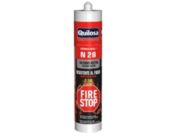 Silicona neutra rf-240 fire-stop 300ml antifuego gris perla