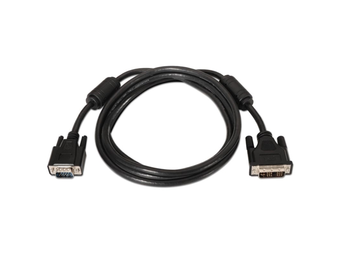 Cable Adaptador Nano DVI - VGA 3m DVI A SVGA Negro