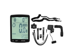 Ciclocomputador Con Pantalla Led De 2,8 Pulgadas, Brillante, Velocímetro Multifuncional, Blanco.