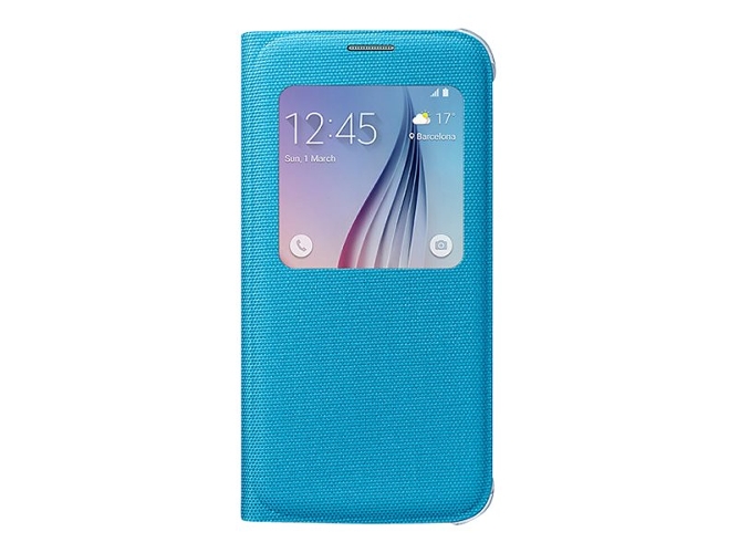 Funda SAMSUNG Galaxy S6 S-View Azul