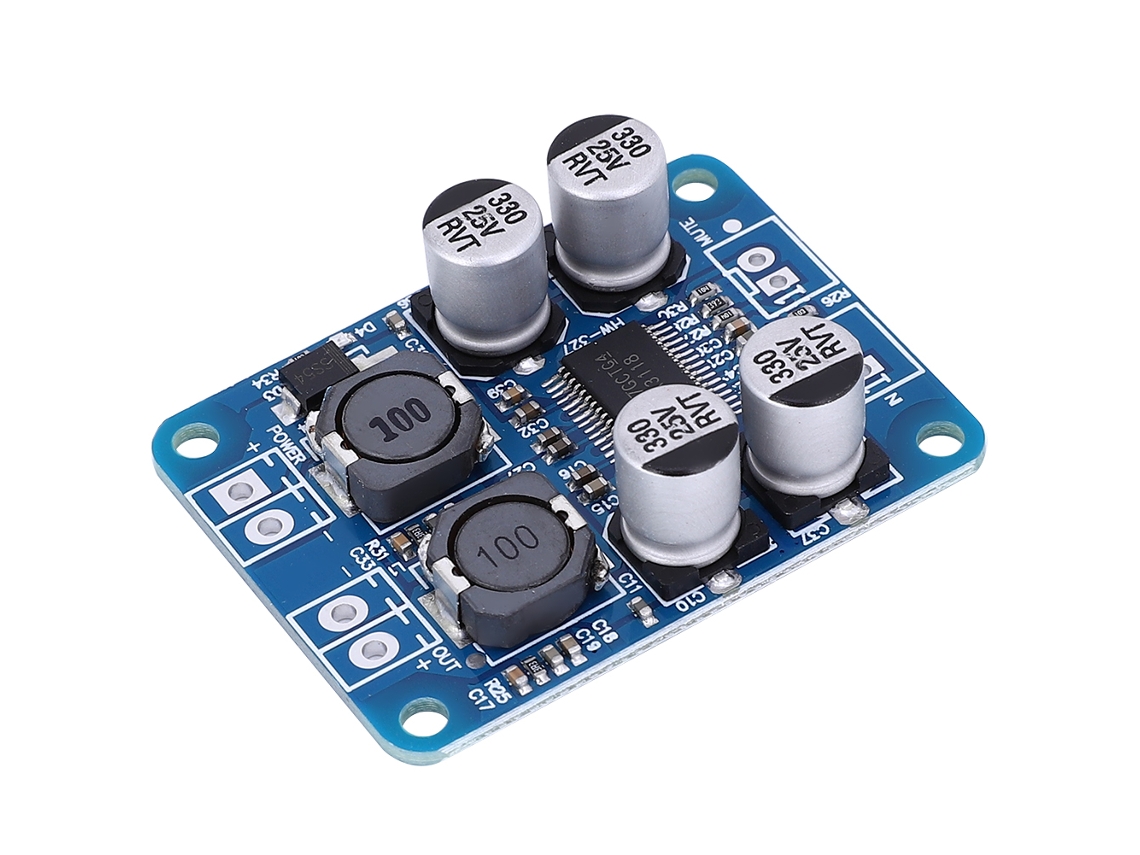 Placa De Amplificador De Potencia Digital Tpa3118 Pbtl Mono 1x60w 8-24vdc Elementos De Control Industrial