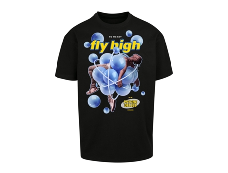 Camiseta Unisexo MISTER TEE (2XL - Negro)