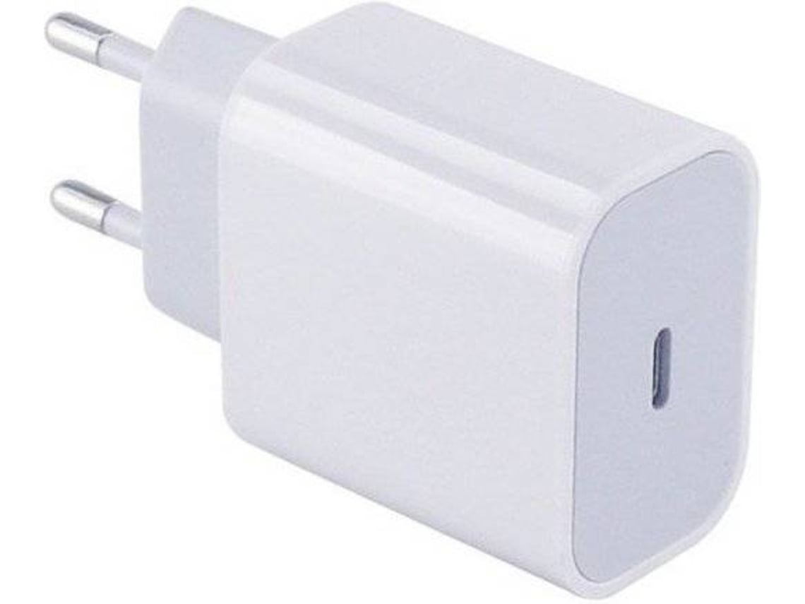 Cargador Fast Charge G4M para iPhone 13 Pro Max (20W - Type C - Blanco)