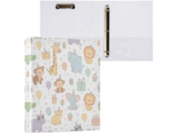 Besportble Carpeta De Anillas Redondas Con Portapapeles Y Oficina Pvc. 27,9 X 21,6 Cm 31,5 27 6