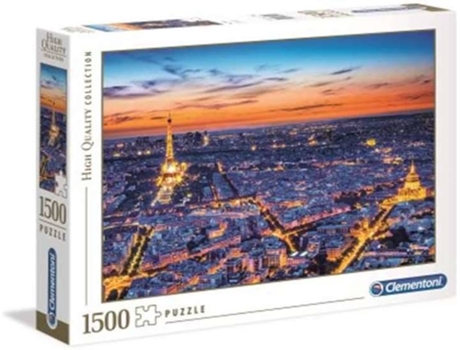 Puzzle CLEMENTONI Hqc Paris View (1500 Piezas - Edad mínima: 3 años)