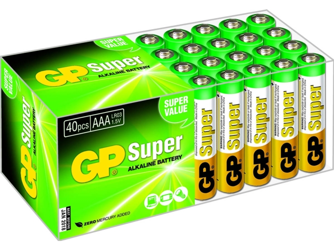 Pilas recargable GP BATTERIES AAA