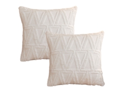 Juego De 2 Fundas De Almohada De Terciopelo Polar
