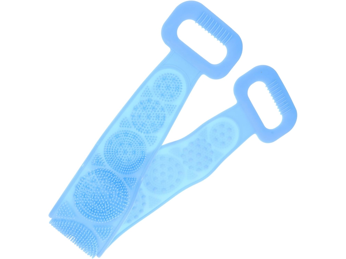 Toalla de baño de silicona con cepillo exfoliante corporal que elimina las células muertas. Gokoco