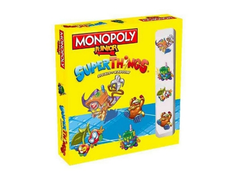 Juego de Mesa MONOPOLY Junior superthings (Edad Mínima Recomendada: 4 años)