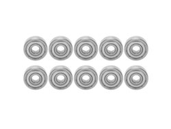 2026velora-10 Piezas Rodamientos De Acero Inoxidable S628z Resistente Al Desgaste Silencioso Para Patineta Accesorios De Conducción