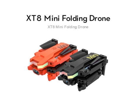 VPCOMERCIAL - Drone ENZON Xt8 Mini 4K (Autonomía: 10 Min - Naranja)
