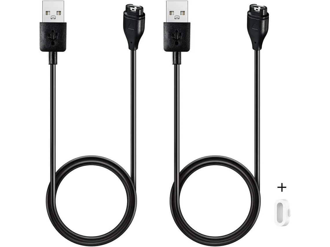 Cargador para SIURN Garmin Vivoactive 5, Vivoactive 4, Vivoactive 4S, Cable de Carga de Repuesto y Protector de Puerto