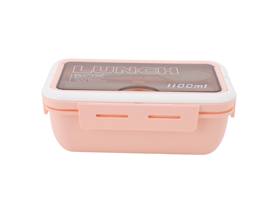 Fiambrera Bento portátil para adultos, recipiente hermético con capacidad de 1100 ml, apilable y aislante.