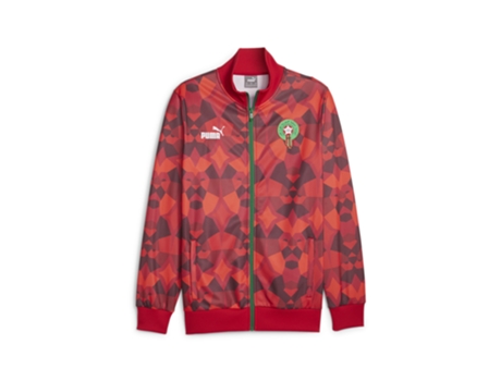 Chaqueta de Hombre para Fitness PUMA Chándal Maroc Culture Rojo (XS)