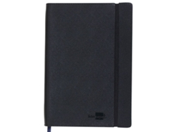 Cuaderno LIDERPAPEL 120h 70 g/m² Negro (A5)