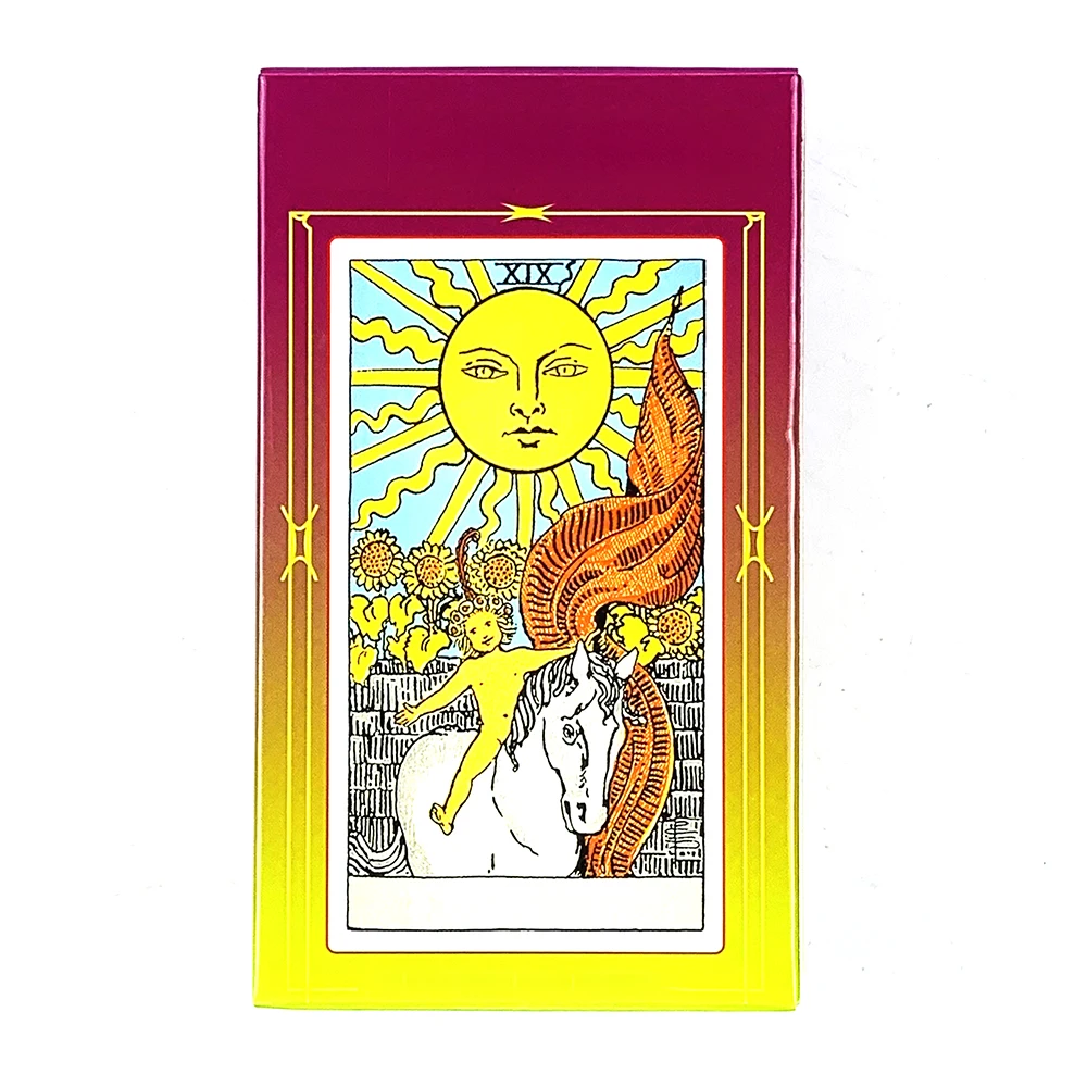 Juego De Mesa De Tarot Ruso Para Fiestas, Juego De Adivinación, Con Instrucciones En Papel.