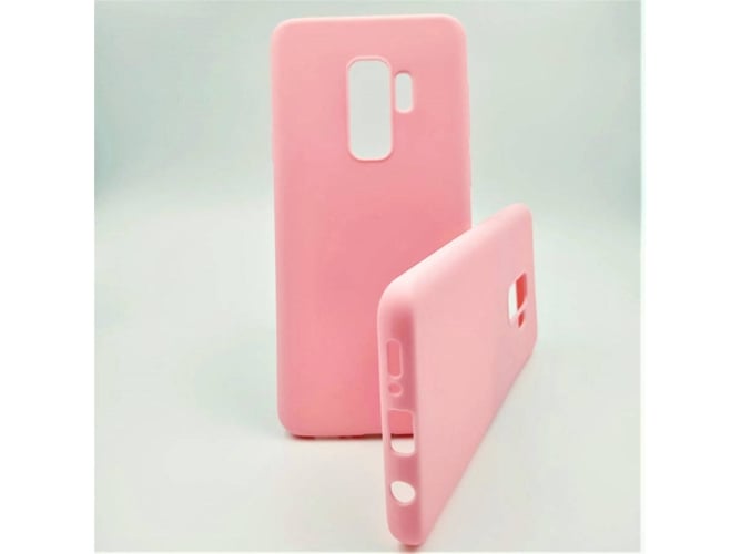 Carcasa Samsung Galaxy S9+ Silicona Rosa