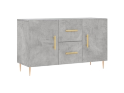 Lovely Home Aparador 100X36X60 Cm Derivados de Madera Gris Cemento