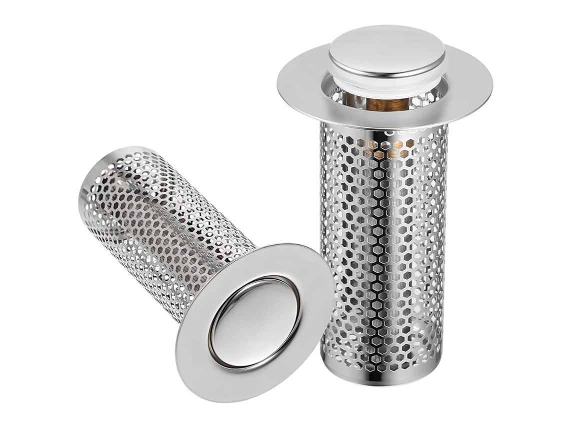 Juego Fregadero Cocina Sifón Baño Tapones
